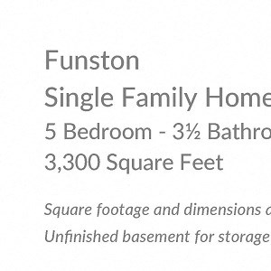 5 bed, 3.5 Ba